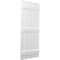 Ekena Millwork Americraft 5-Board, 3 Batten Exterior Real Wood Spaced Board-n-Batten Shutters, ARW401SB519X47WHH, PR ARW401SB519X47WHH - alternate 9